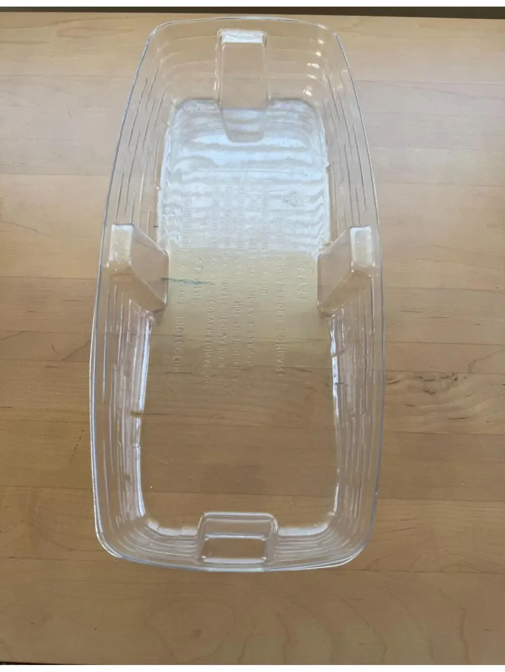 Longaberger Basket Clear Plastic Protector #44741 13